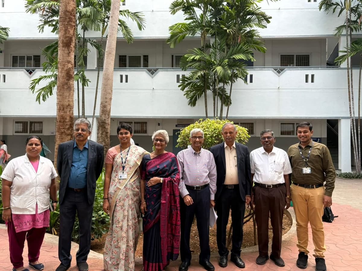 Group photo with faculty and dignitaries at Kongu Engineering College campus