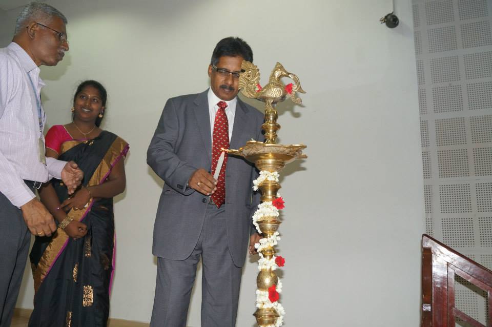 Lamp lighting ceremony inaugurating Systems Club at SRM University