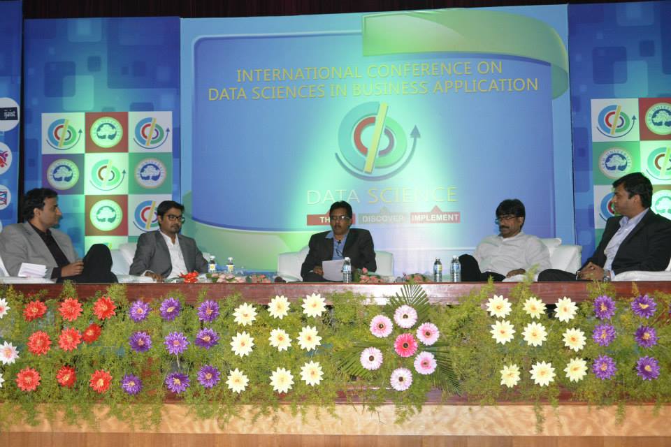 Panel discussion at International Conference on Data Sciences in Business Application at SRM University