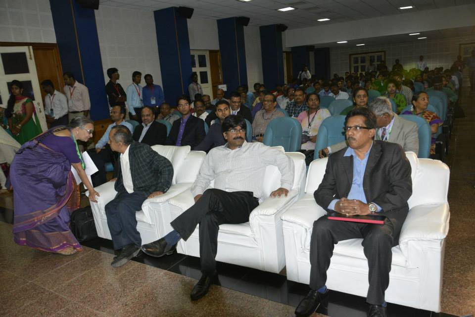 Audience and VIP guests at SRM University Data Sciences Conference