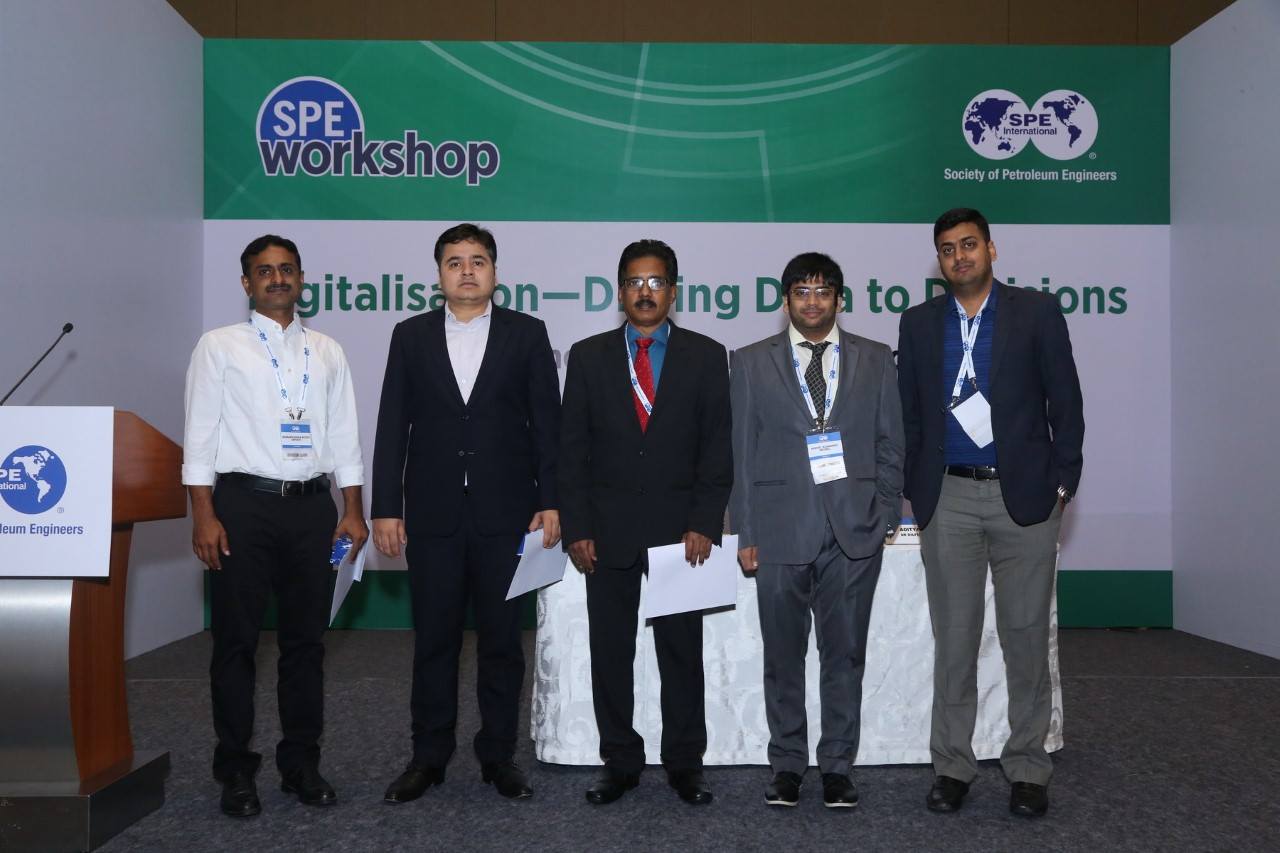 Panel speakers at SPE Workshop Digitalisation Driving Data to Decisions Bangalore