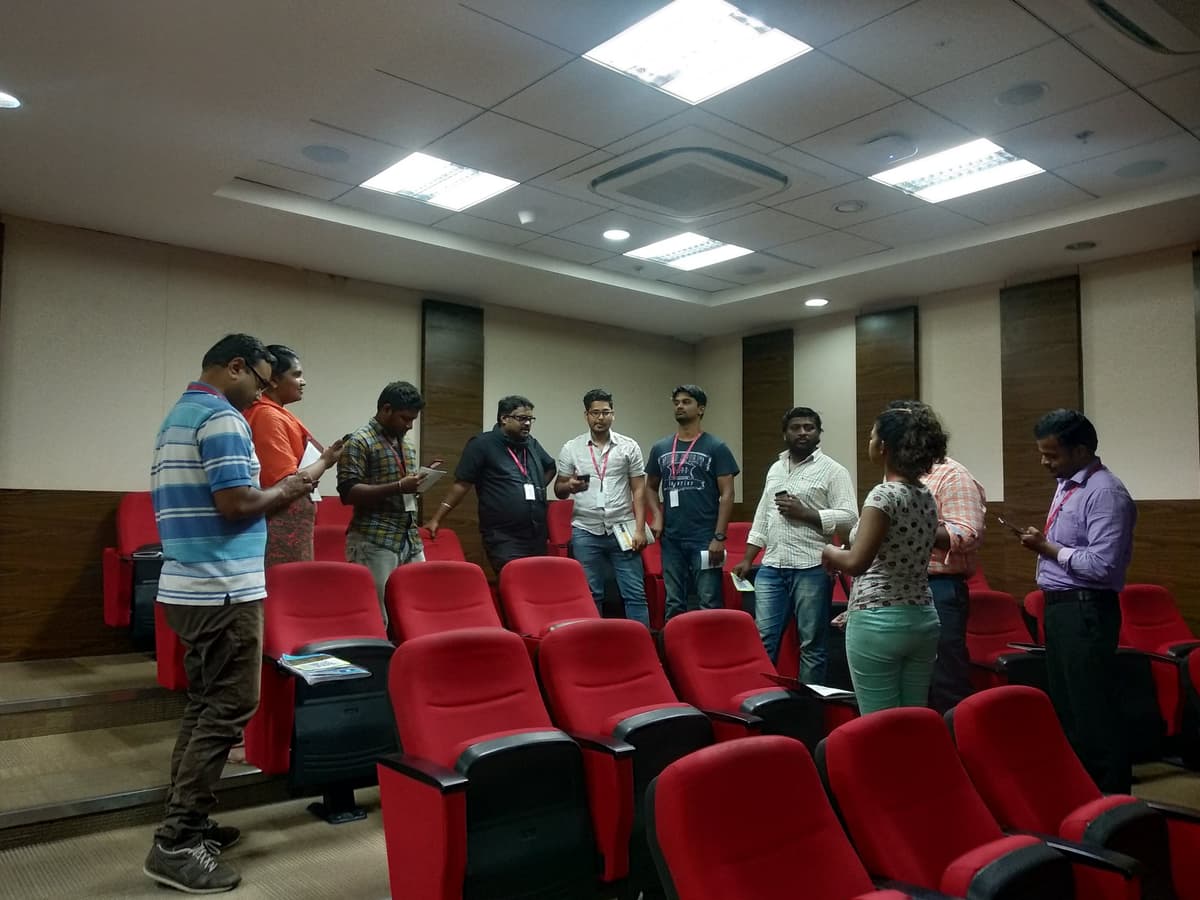 Design Thinking activity at Tech Mahindra