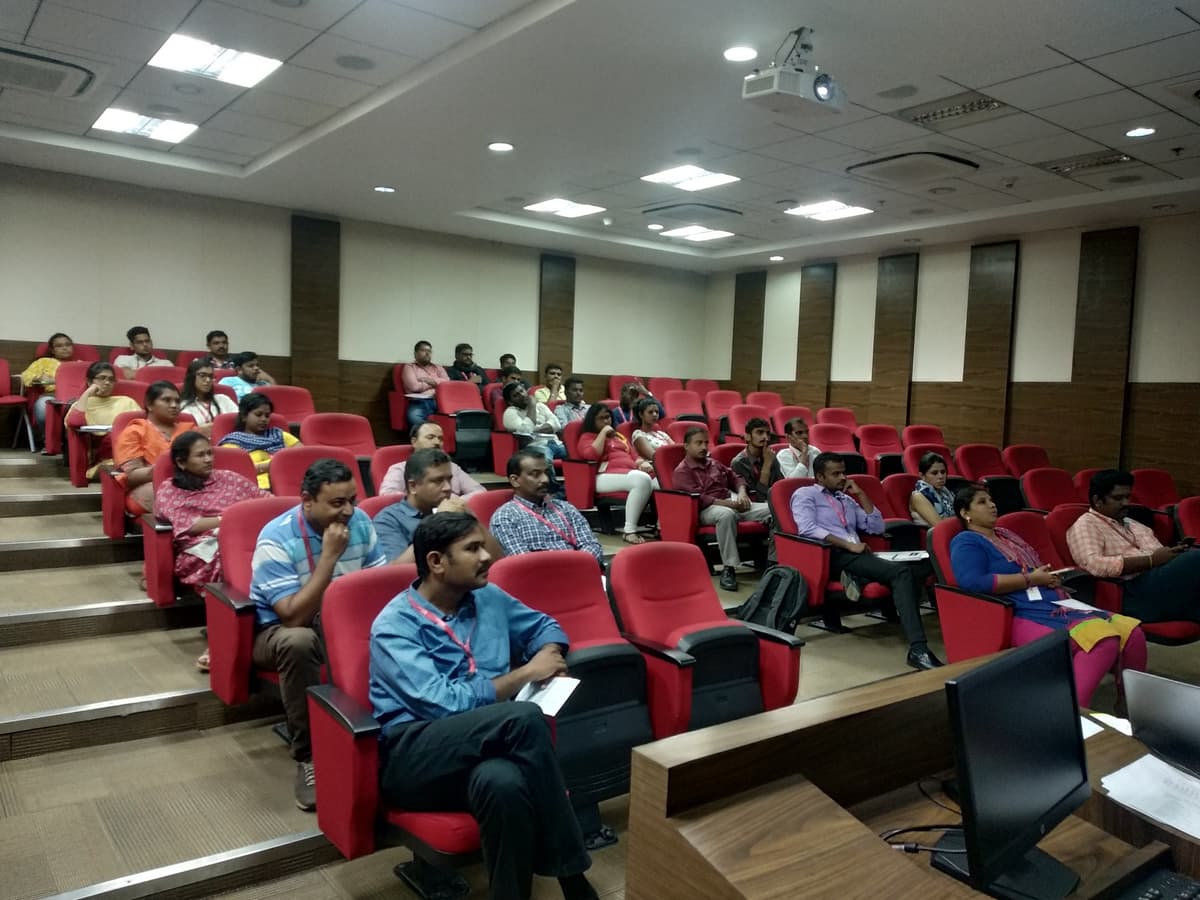 Audience at Tech Mahindra Design Thinking workshop