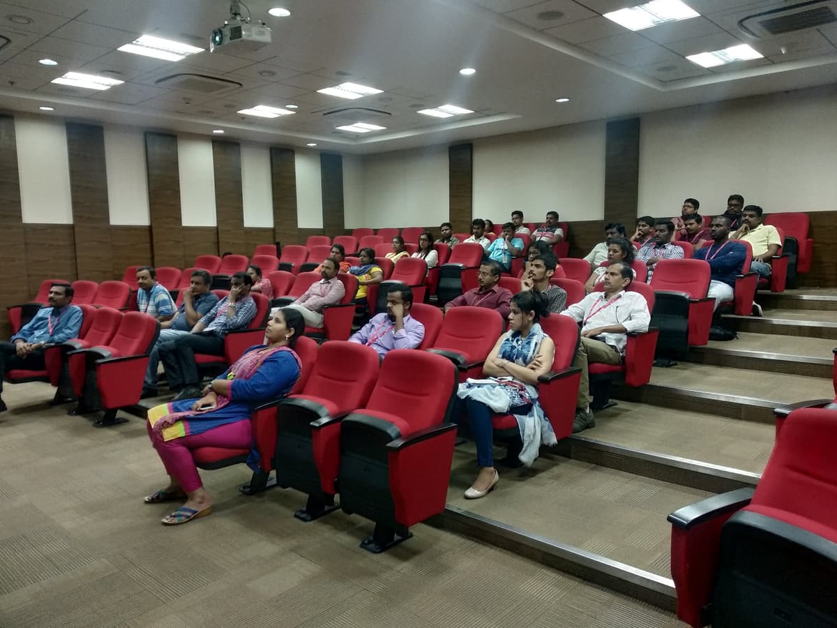 Workshop activity at Tech Mahindra