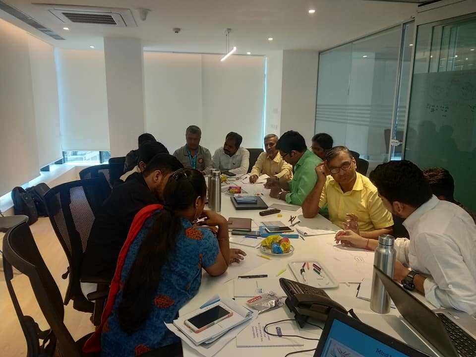 Design Thinking workshop for TVS Electronics eAuction Team