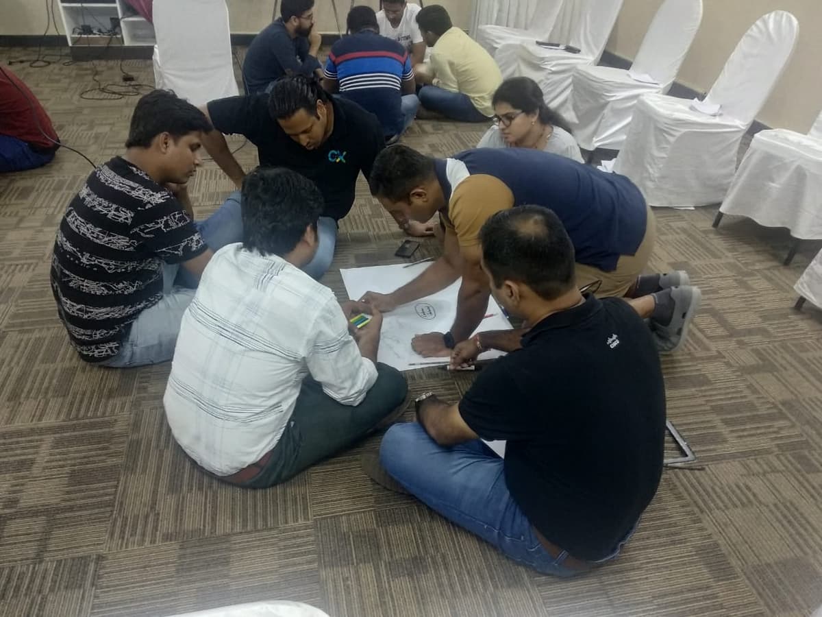 Innovation teams at Ericsson Smartathon