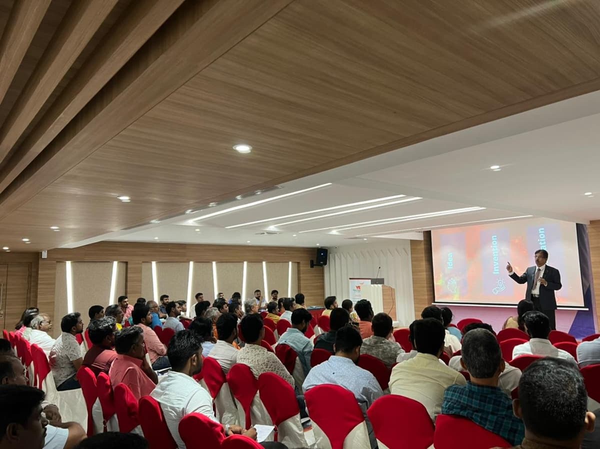 Participants at Design Thinking session YES Tanjore