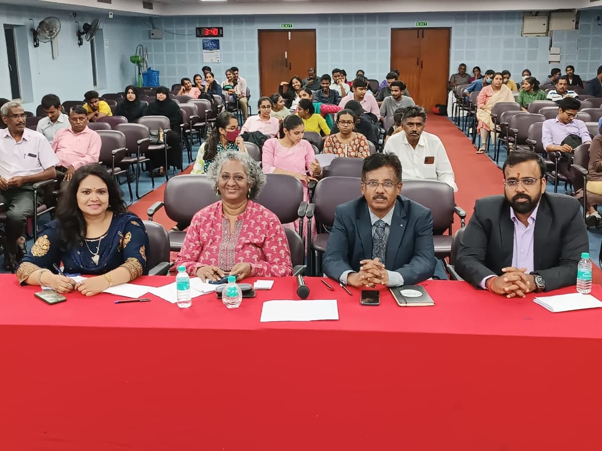 Jury panel at SICASA SIRC ICAI Regional Elocution Contest