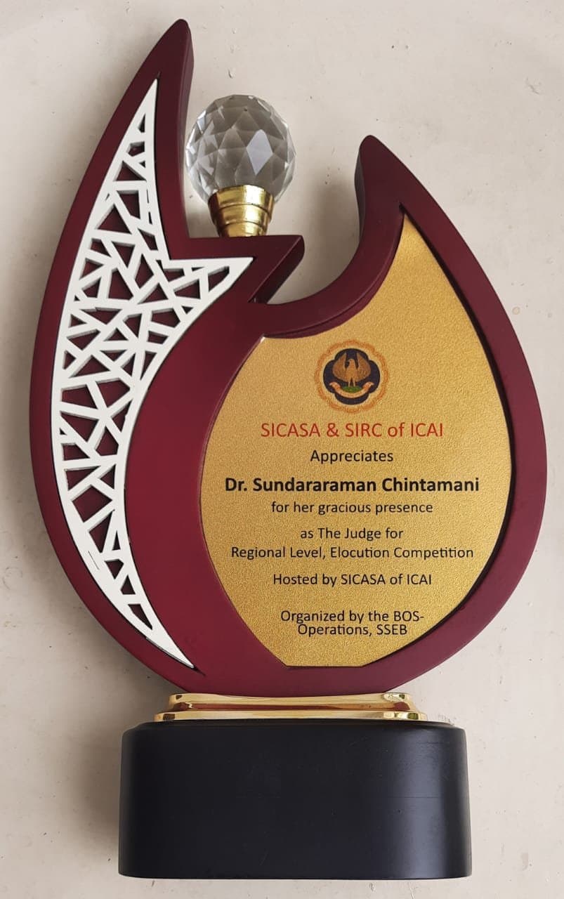 Young CA students at SICASA Elocution Contest