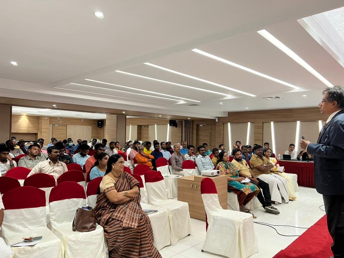 Interactive Design Thinking session at YES Tanjore Chapter