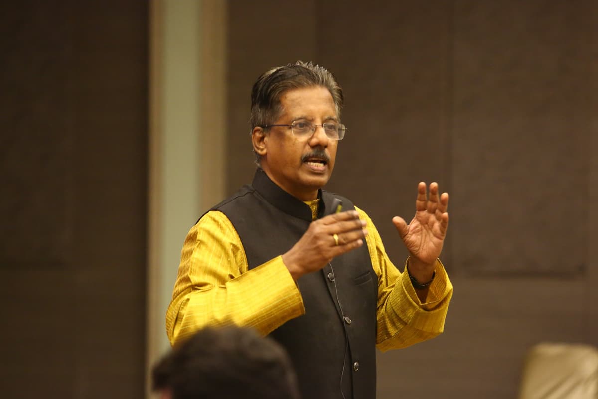 Participants during Desi Design Thinking activity