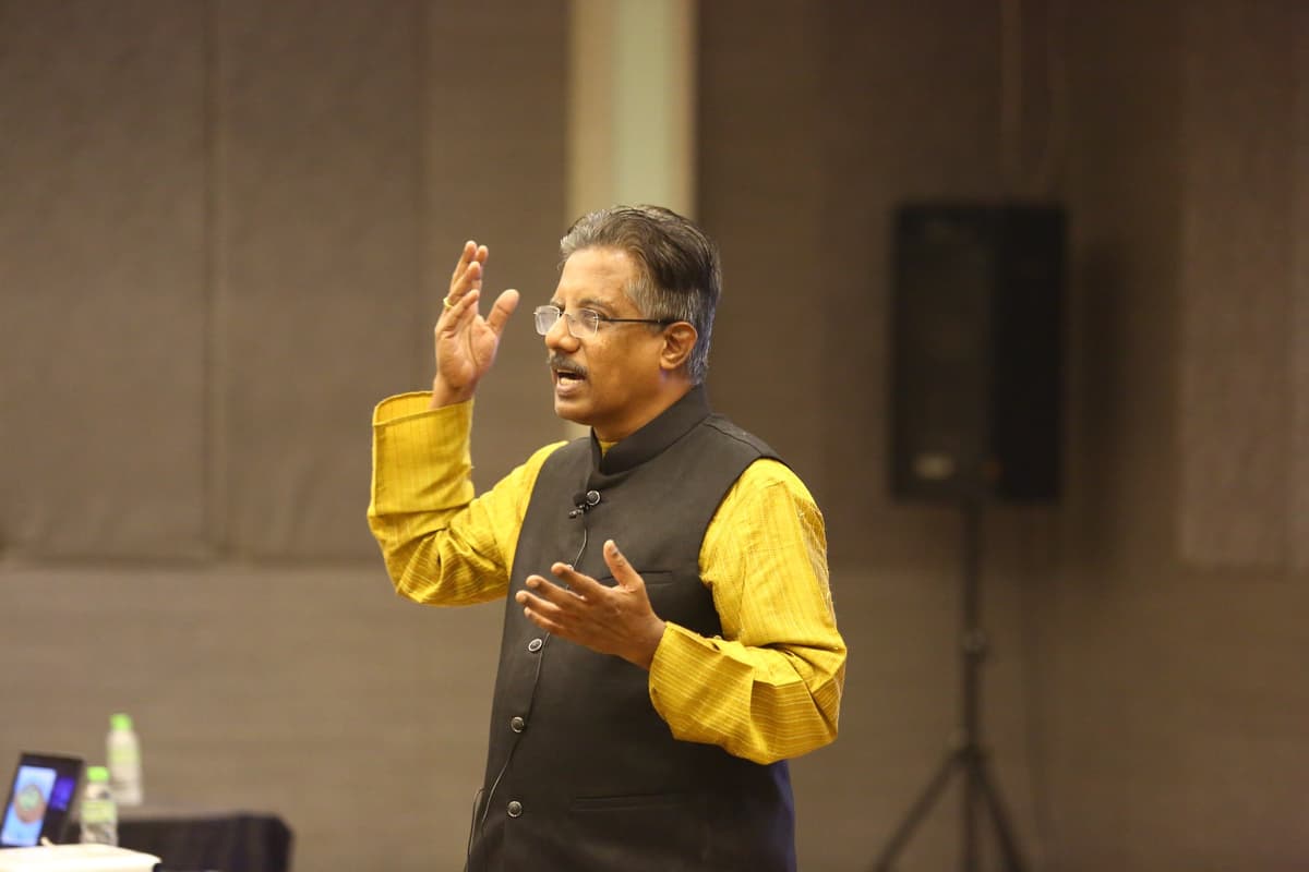 Participants at Desi Design Thinking session