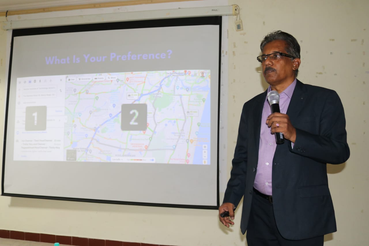 BusiConz Business Quiz event at Alagappa Institute of Management