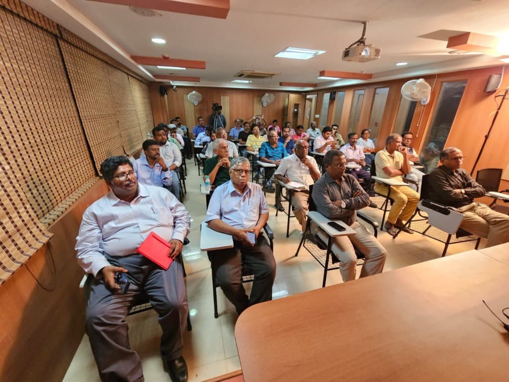 Engaged audience of engineers at IIF Chennai and MMA joint program on Storytelling