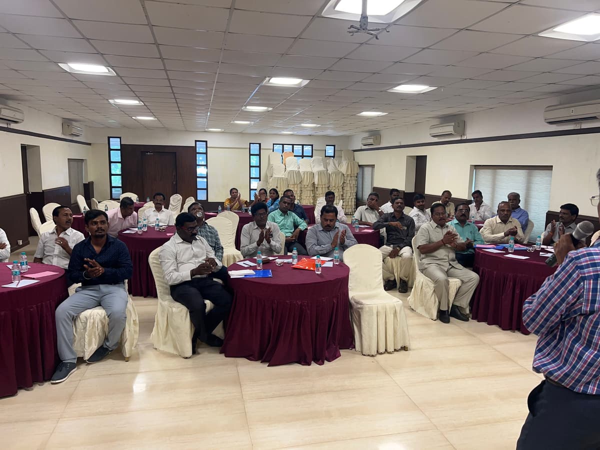 Interactive session at Train the Trainers workshop MMA