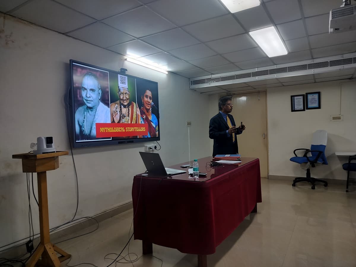 Wide view of Business Storytelling training session for 25 First-Time Branch Managers at Indian Bank IMAGE