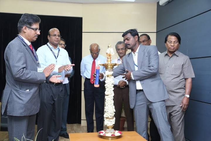 Lamp lighting ceremony at TechnoSCAPE 13 inauguration VIT Vellore