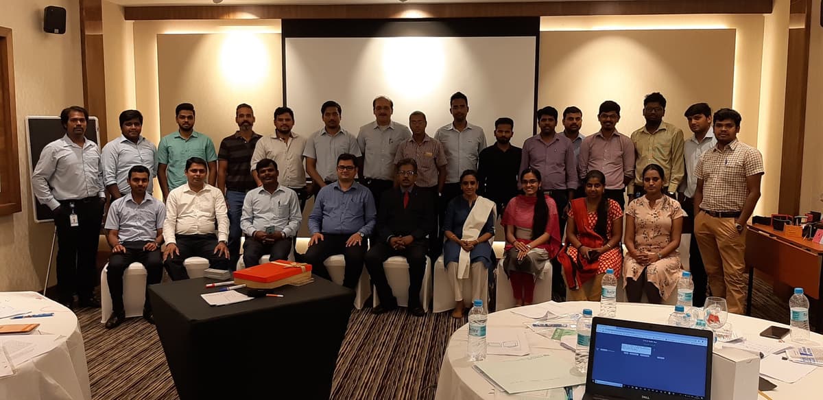 Design Thinking presentation at Agility Logistics Chennai