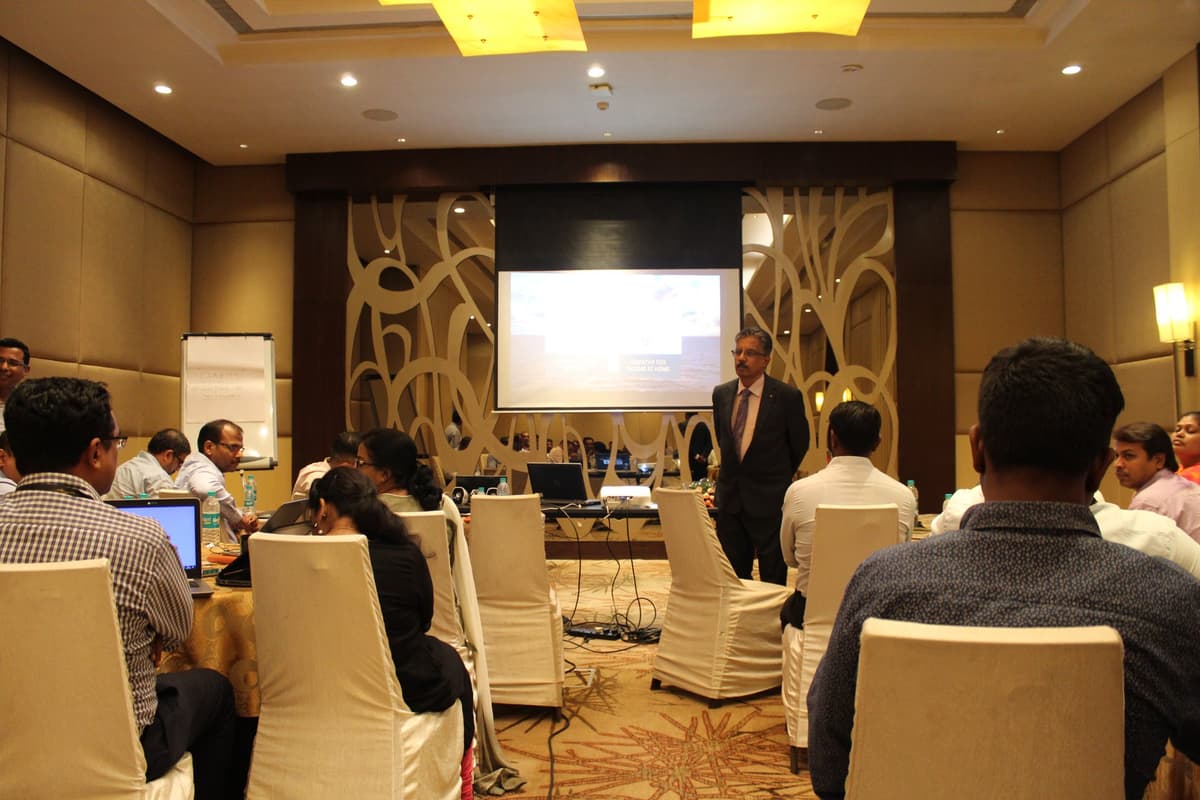 Design Thinking keynote at Agility Logistics annual business review Chennai