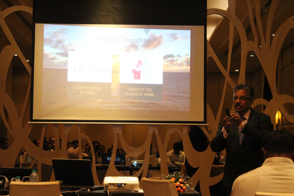 Audience at Agility Logistics Design Thinking session