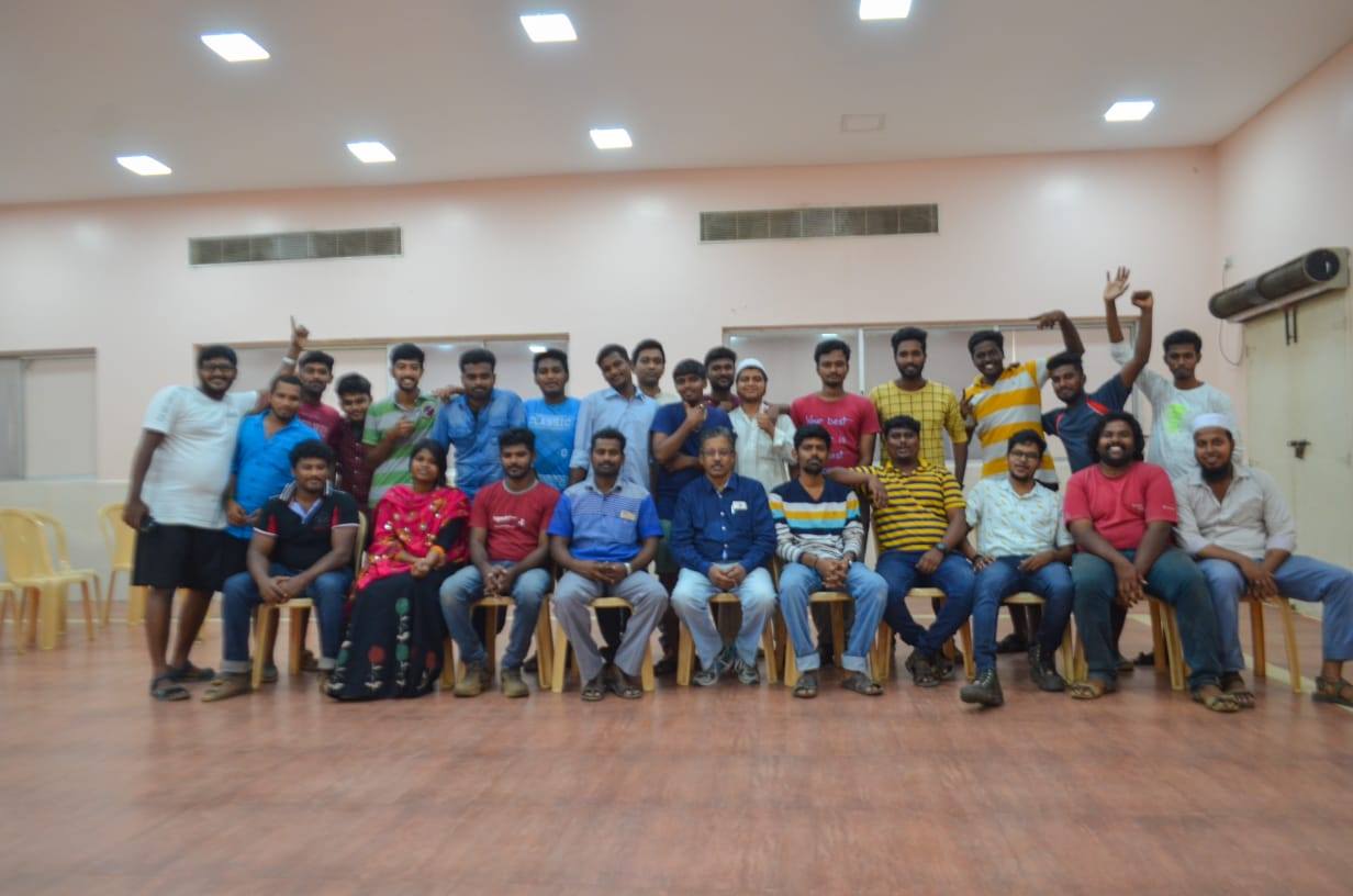 Group photo with MSquare Engineering Services team after team building workshop