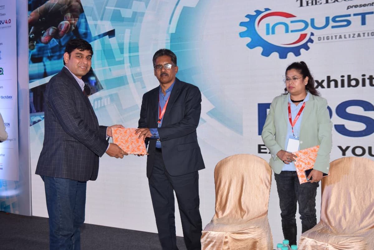 Panelists at The Economic Times Industry 4.0 Summit Chennai