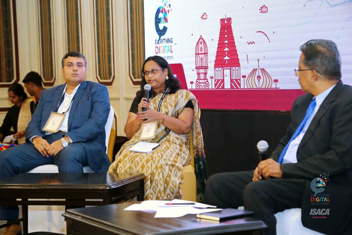 Digital Risk Perspectives session at ISACA Chennai Conference