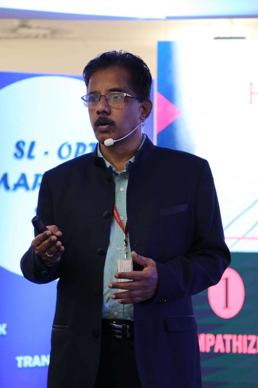 Dr. Sundararaman speaking at Rotary Club of Madras Temple City