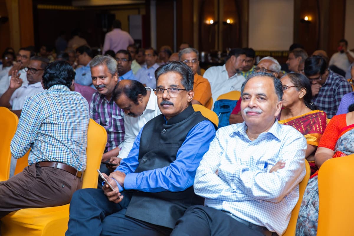 Dr. Sundararaman speaking at IFA Galaxy, Grand GRT Chennai