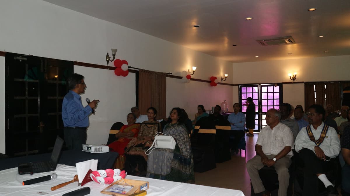 Rotary Club of Madras Temple City session