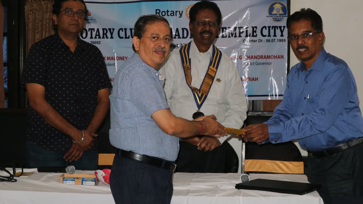 Rotary Club of Madras Temple City Design Thinking session