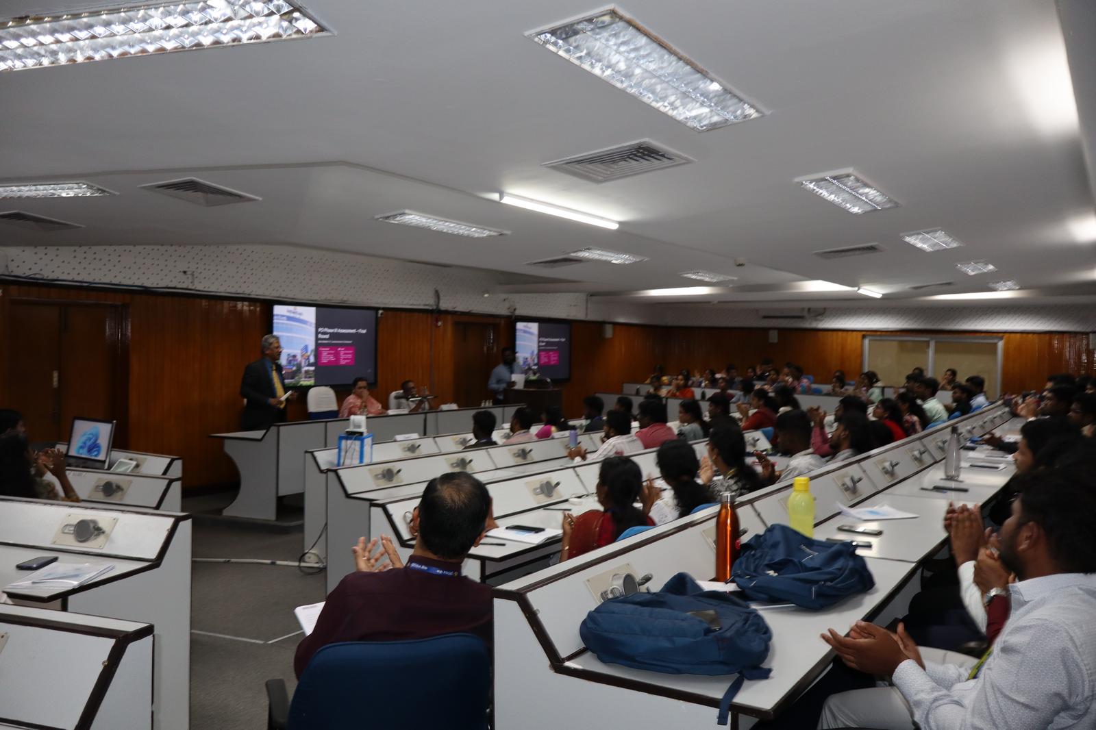 Probationary Officers participating in the Banking Quiz Final Round at IMAGE