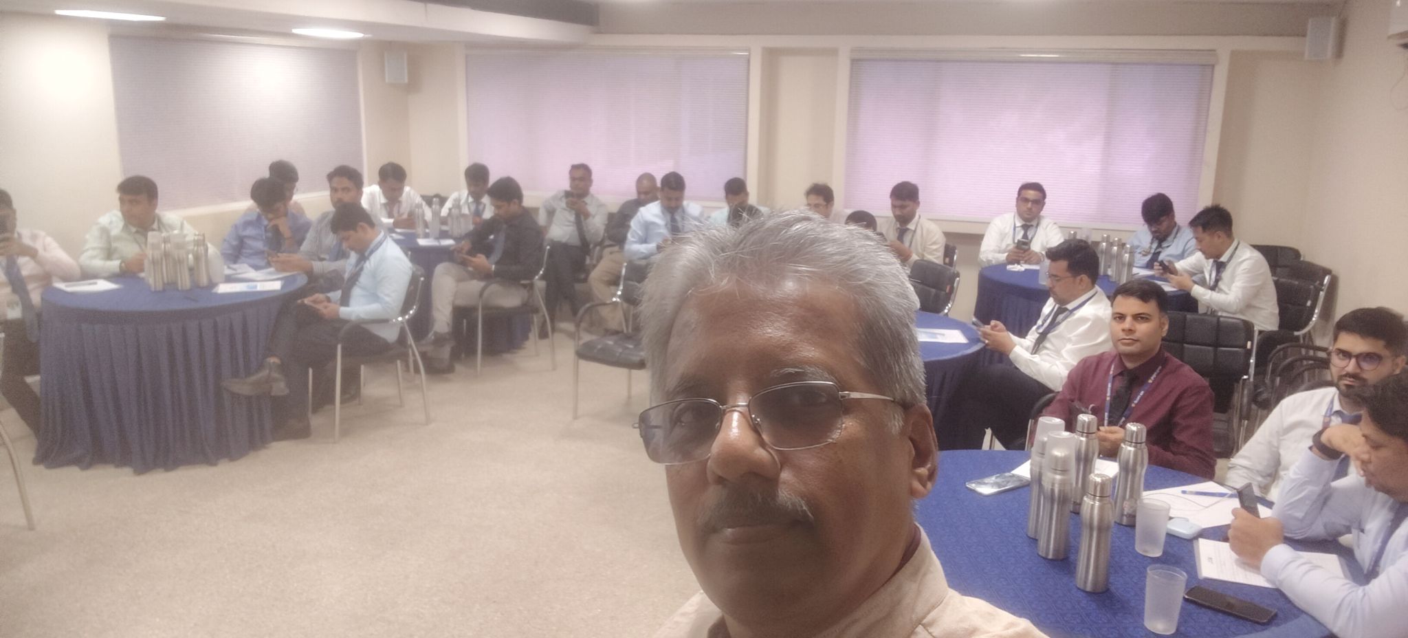Dr. Sundararaman Chintamani with pan-India Chief Managers at IMAGE - Indian Bank Management Academy for Growth and Excellence, Chennai