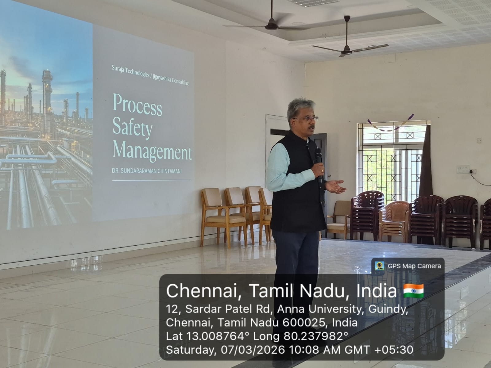 Students engaging during Process Safety Management deep dive